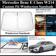 Mercedes E Class W214 (2024-2025) Custom Fit Windscreen Sunshade Cover