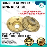 RINNAI SMALL ALUMINUM ALLOY GAS STOVE BURNER RI 522 511 514 602 602 CE ET