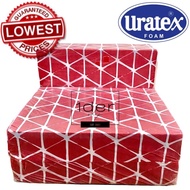 heat sell SOFA BED SINGLE URATEX RED