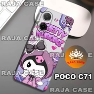 Rc5/Softase rubber poco C71 - SANRIO Motif - Case poco C71 - Casing poco C71 - Silicone poco C71 coo