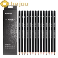 HEJOU Sketch Pencil Set, Smooth Writing HB 2H 4H B 2B 3B Graphite Pencil, Journal Professional 4B 5B