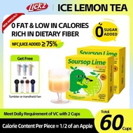 LICKZ JUICE Soursop Lime Juice Beverage Concentrate Bundle - BUNDLE 60 Sachets with Thermos Flask or