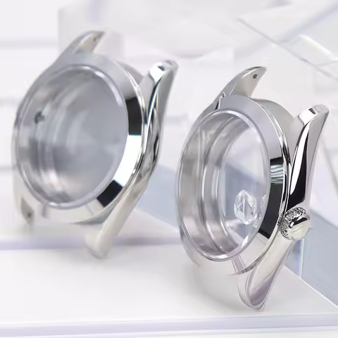 36mm/40mm Watch Case Sapphire Glass FashionWaterproof For Air King Seiko NH35 NH36 NH34/38 Miyota 82