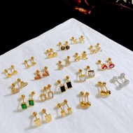 Earring - 18k Gold-Plated Ear Studs