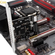 Con PCI-E to USB3 0 Type-E Front Panel Expansion Card 5G PCI for Express X1 X4 X8 X1