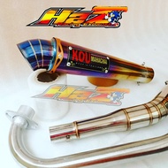 Kou Exhaust EX5 Exhaust Wave100/ Wave125/ Exhaust Kriss110 Kriss100/ Lagenda110 Exhaust/ Dash10/ Kri