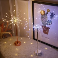 led Fireworks lamp Solar Light String Christmas Explosion Lights Fireworks Copper Wire Lights Outdoo