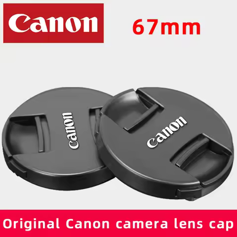Original Canon 67mm lens cap compatible with R5, R6, R7, R8, RF24-105, STM, 100-400, EF18-135