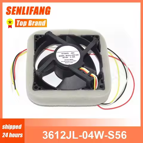 Brand New For NMB 3612JL-04W-S56 DC12V 0.23A 4 wires Equipment Fan 92MM Cooling Processor Heatsink C