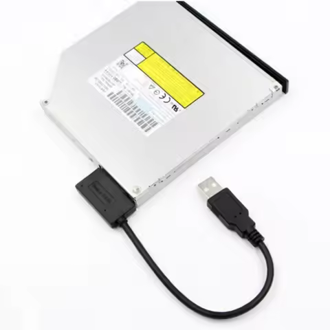 SATA to USB Cable SATA 7+6PIN 13Pin Adapter Converter For Laptop Optical Drive CD/DVD ROM Slimline D