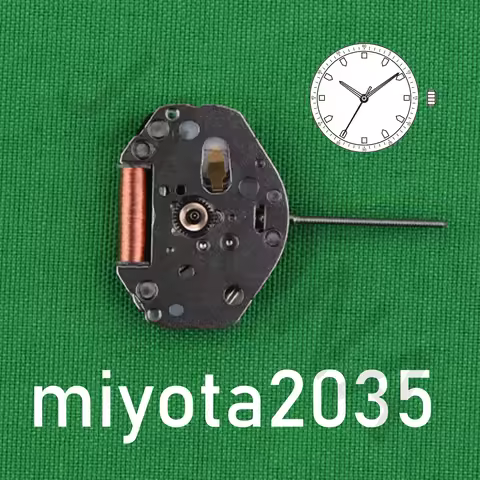2035 movement miyota 2035 Quartz Movement 3 Hands The cheapest 2035 movement Watch 6 3/4×8’’’ Height