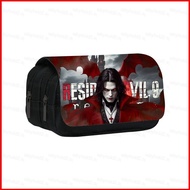 BH2 Resident Evil Requiem Pencil Case Student Pencil Storage Bag Large Capacity Anime Stationery Bag