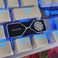 Personalized keycap Graphics card RTX3080 2.75u size Can be used for the SHIFT key on the right side