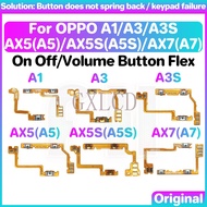 Switch Power ON OFF Key Mute Volume Button Ribbon Flex Cable For OPPO OP A1 A3 A3S AX5 A5 AX5S A5S AX7 A7