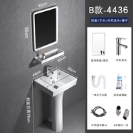 Singki tiang, bilik mandi pangsapuri kecil, singki segitiga, mini tembikar bersepadu, besen mencuci 