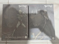 Alphamax Ultraman 佳亞 Gaia V2 & 阿古魯 Agul V2 set 鹹蛋超人 奧特曼