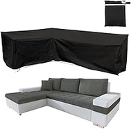 Patio Furniture Covers L-Shaped Sectional Sofa Cover Heavy Duty Waterproof Dustproof Furniture Prote