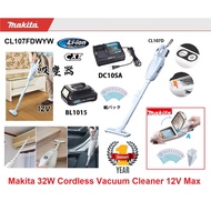 Makita 12V Max 32W 500/330ml Cordless Vacuum Cleaner