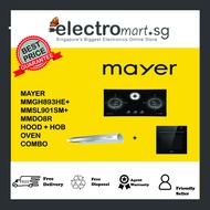 MAYER  MMGH893HE+ MMSL901SM+ MMDO8R HOOD + HOB OVEN  COMBO