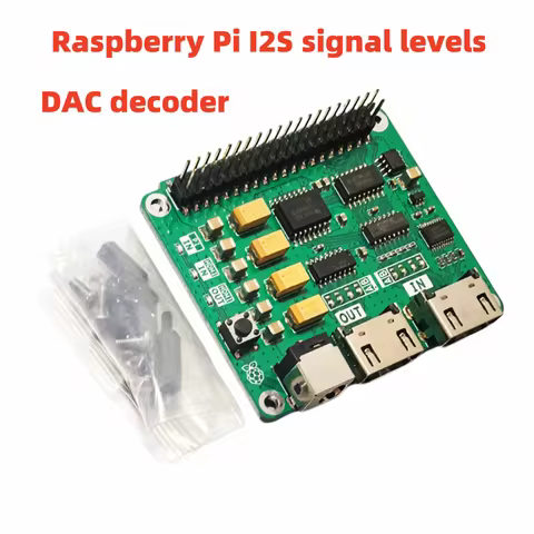 I2S Signal Physical Isolation Expansion Board HDMI Input for Raspberry PI /DAC Audio Decoder