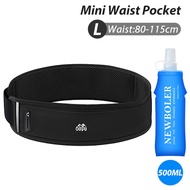NEWBOLER Outdoor Running Belt With Soft Water Bottle Breathable Sports Waist Bag
