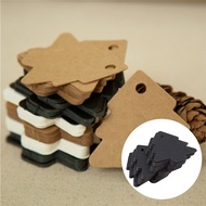 [Simple] 50Pcs Christmas Kraft Paper Tags DIY Paper Gift Tag for Holiday Xmas Holiday