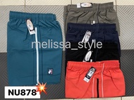 กางเกงขาสั้น NU Sports รุ่น878 กางเกงกีฬา กางเกงใส่นอน เอวยางยืด ของแท้ ราคาโรงงาน!!