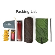 Tenda Naturehike Opalus Tent 4P NH19L004-B- 40D Coated Silicon