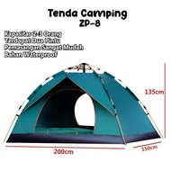 TENDA Aihome LivingBM - Simple Camping Tent Outdoor Tent 4 Person Camping Tent Parachute Dome Waterp