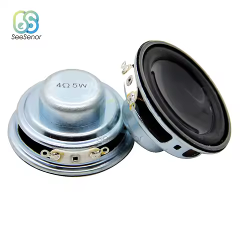 Full Range Audio Speaker 45mm 50mm 4 Ohm 3W 5W Hifi Stereo Loudspeaker DIY Bluetooth Home Amplifier 