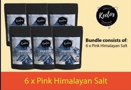 Keetos Pork Rinds [6x Pink Himalayan Salt Bundle] (Keto Friendly) 90g