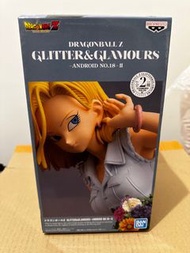日版 全新未開封 Dragon Ball Z Glitter & Glamours Android No. 18-II 人造人18號 龍珠 景品