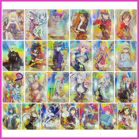 Anime Goddess Story Rare SR SSR Collectible Cards Megumi Kato Mitsuri Komi Shouko Hancock Altria Toy