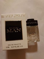 (代友放)全新bvlgari man香水迷你版