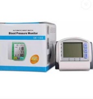 TECHNUV CK-102S Automatic Wrist Watch Blood Pressure Moniter Bp Monitor (White)