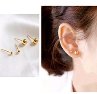 anting giwang polos titanium anak dan dewasa