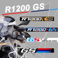 Reflective Motorcycle Handguard Shield Stickers Handlebar  Windshield Fairing Decals For BMW R1200GS