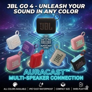 Pembesar Suara Bluetooth JBL Go 4 /JBL Go 3 | JBL Go 4 Ultra‑Portable Wireless Speaker – IP67 Waterp