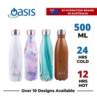 Oasis Stainless Steel Insulated Water Bottle 500ML (Pattern) (2)