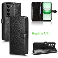 Phone Case For Realme C71 C75 C75x 14X RealmeC75 RealmeC75X Note70 70T 15 Pro 4G 5G Flip Matte Luxur