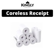 57 x 40mm NETS / Credit Card Thermal Paper Roll 5740 Receipt Roll Singapore for Grab and FoodPanda