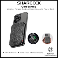 Shargeek Sharge CarbonMag 5K/10K PD 20W USB-C Qi2 Wireless Forged Carbon Fiber Magnetic Power Bank