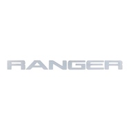 สำหรับ Ford Ranger 2015-2020กระจังหน้าตัวอักษรด้านบนย่าง RANGER 3D สัญลักษณ์ขนาดเดิมสติ๊กเกอร์ ABS ด้วยกาวโครเมียมจัดแต่งทรงผม