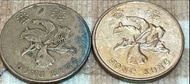 港幣 壹圓 2枚 （1997、2013）