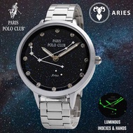 Paris Polo Club นาฬิกาข้อมือ PPC-220601L-ARI ราศีเมษ - Paris Polo Club, Lifestyle & Fashion