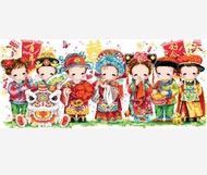 Paket kristik orang pernikahan china nuptials pola dikain