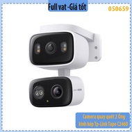 Tapo C246D 3MP Indoor/Outdoor Dual Lens Scanning Security Camera, Smart AI, 2-Way Talk