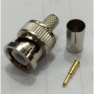 Jack bnc crimping rg 59/connector bnc crimping rg 59