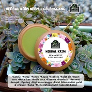 Without steroid neem gelenggang herbal cream for itchy skin, acne, freckles, scars, allergics