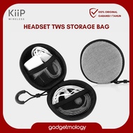 KIIP Storage Bag Earphone Headset Case Earbuds TWS Charger Cable Original